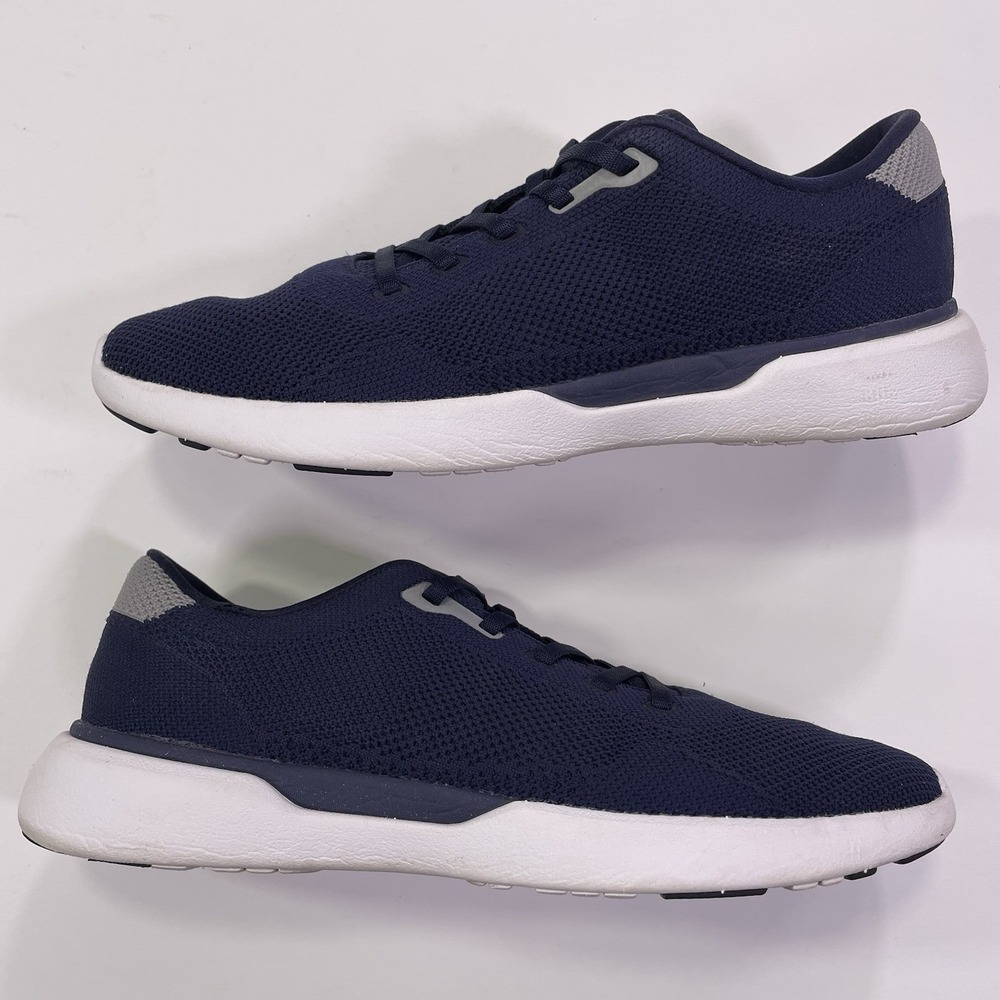 Peter Millar Crown Sport Glide V3 Size 9 US Blue Knit Mens Sneaker Casual Shoes